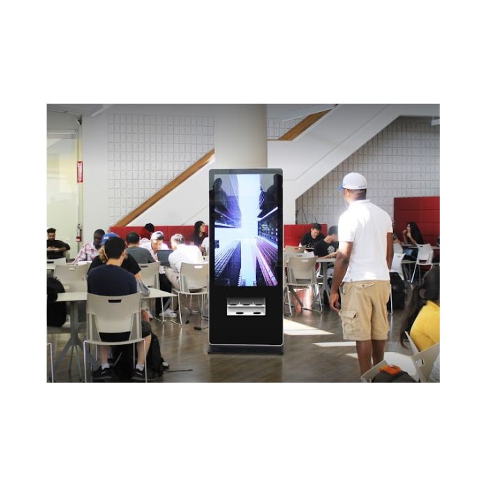 49" inches Totem Indoor with 3 wireless + 5 USB charging stations