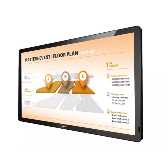 PHILIPS T-Line / Pantalla táctil interactiva - 32" FHD