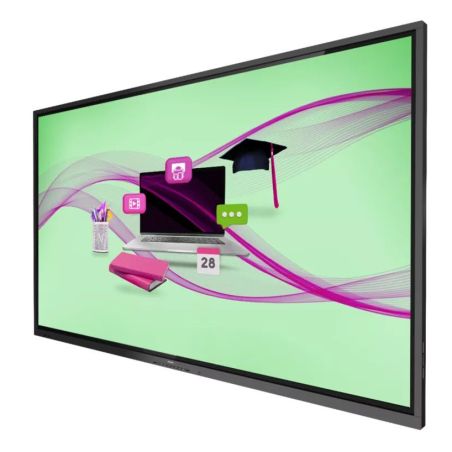 Pantalla táctil PHILIPS T-Line / Educación - 75" UHD