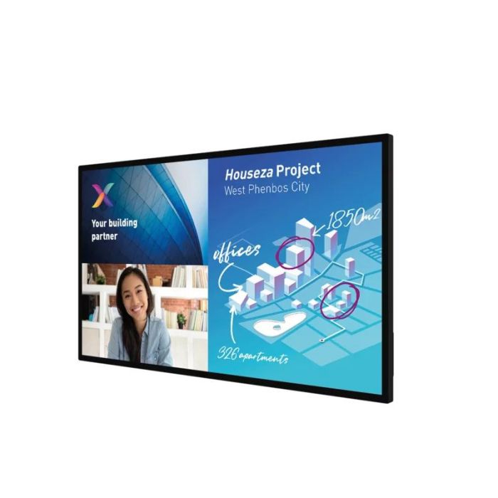 Pantalla táctil PHILIPS C-Line / Corporate - 55" UHD