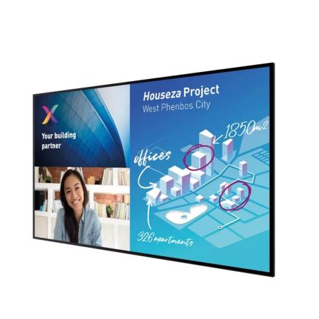 Display Touch Screen PHILIPS C-Line / Corporate - 65" UHD