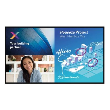 Display Touch Screen PHILIPS C-Line / Corporate - 86" UHD