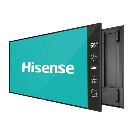 Hisense 65-inch 4K UHD Digital Signage Display - 18/7 Operation