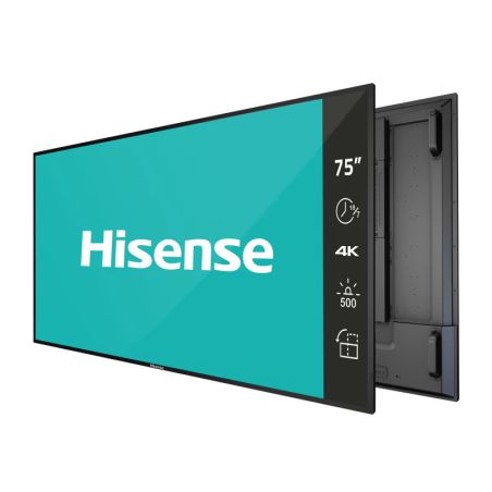 Hisense 75” 4K UHD Digital Signage Display - 18/7 Operation