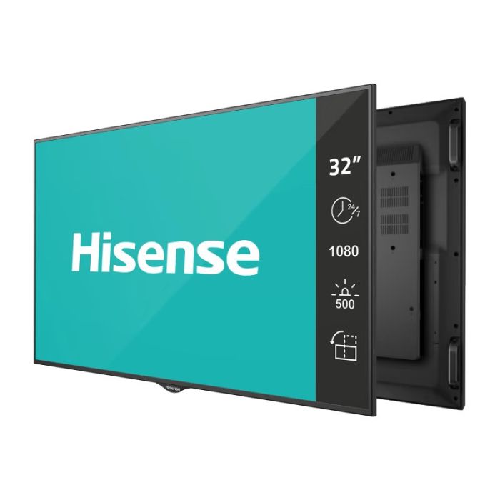Hisense 32-inch Full HD Digital Signage Display - 24/7 Operation