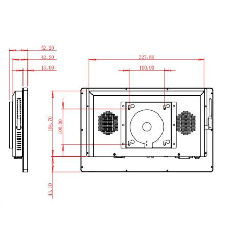 Tablet / Display 15,6" interattivo LCD  Touch Screen - Domotica
