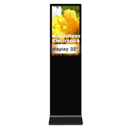 32" Multimedia Display Totem for Indoors