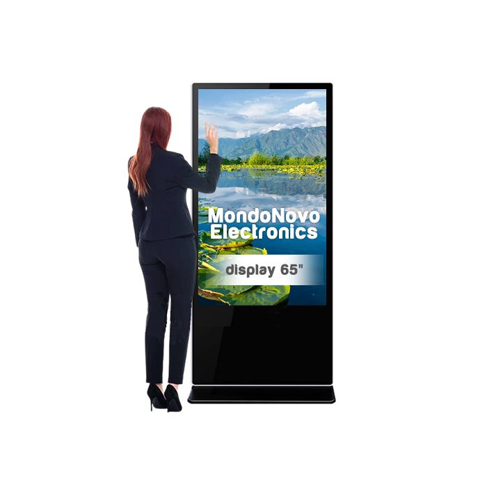 65" Touch Screen Multimedia Totem for Indoors
