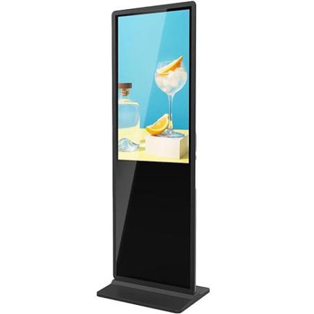 Tótem multimedia de 43" de doble cara para interiores