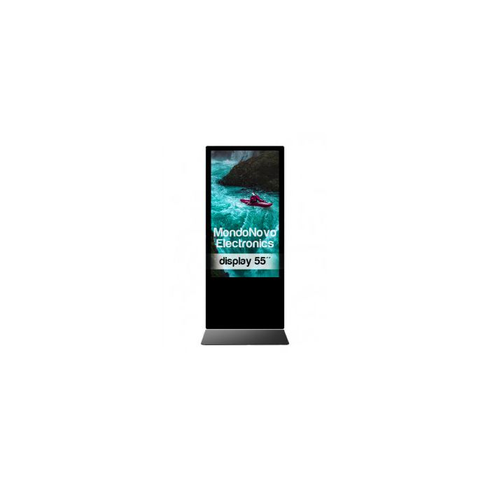 Totem Display Multimedia 55" para interiores