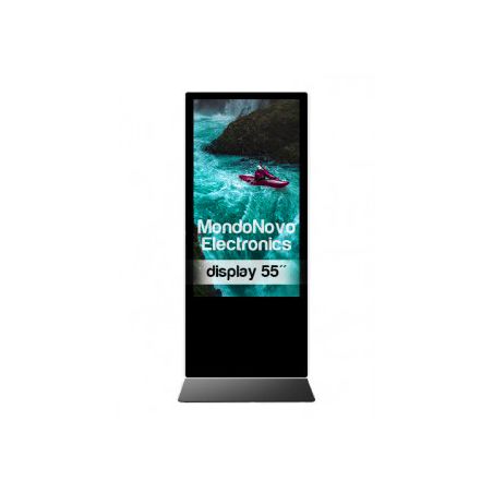 55" Multimedia Totem Display for Indoors