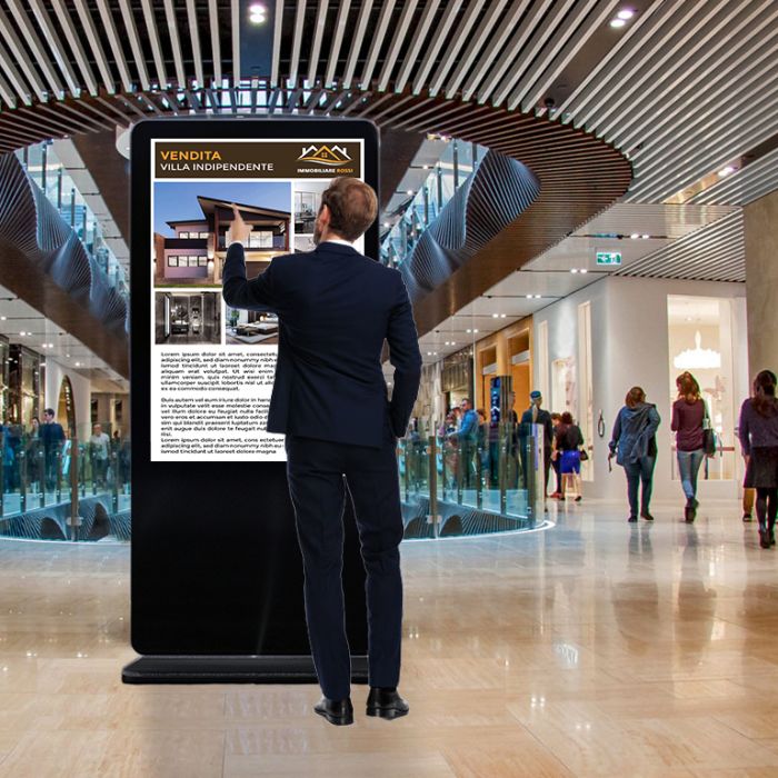 Bacheca Immobiliare - software de señalización digital para anuncios inmobiliarios