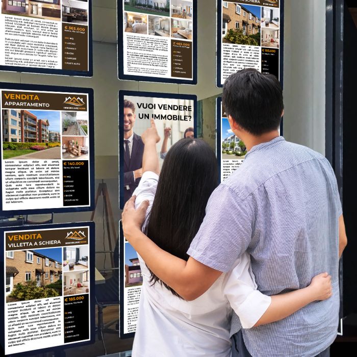 Bacheca Immobiliare - software de señalización digital para anuncios inmobiliarios