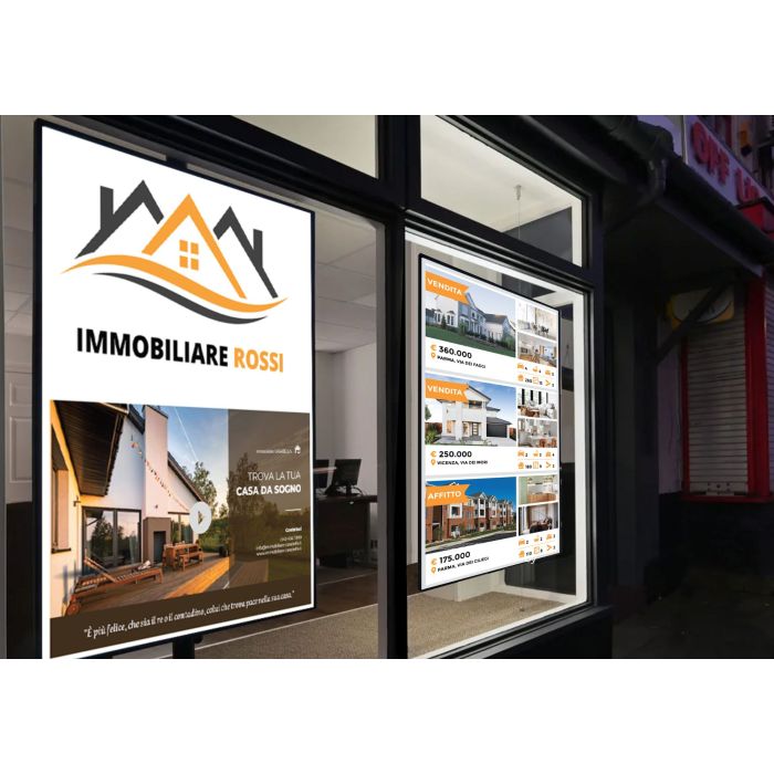 Bacheca Immobiliare - software de señalización digital para anuncios inmobiliarios