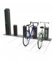 Parking Inteligente + Modular para Bicicletas y e-Bikes con Servicio de Carga, Mantenimiento y Videovigilancia