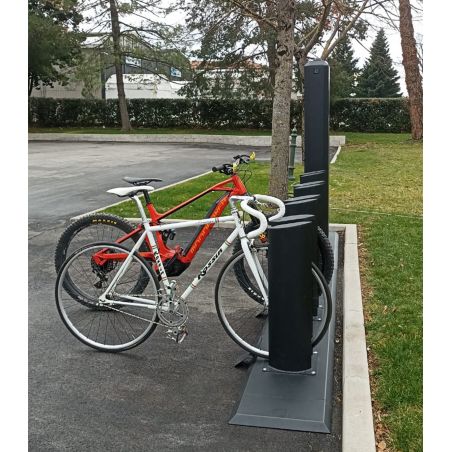 Aparcamiento Modular Inteligente + para Bicicletas y e-Bikes con Carga, Mantenimiento y Videovigilancia