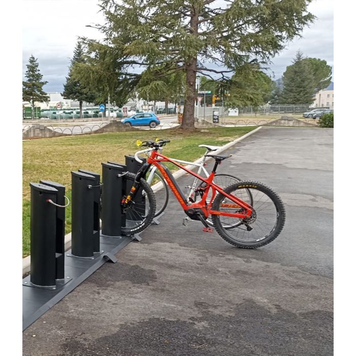 Smart Modular Parking for Bicycles & E-Bikes with Charging Service
