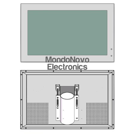 21.5" IR Touch Screen Outdoor Interactive Display - IP67 - 1500 cd/m2