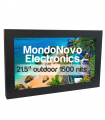 21.5" IR Touch Screen Outdoor Interactive Display - IP67 - 1500 cd/m2