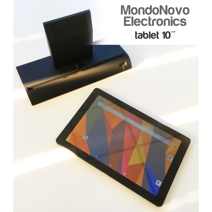 Tablet POE 10.1" Android 9 Docking Station Rugged per Domotica
