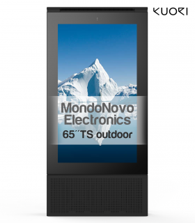 65" Kuori R4 UHD Outdoor Interactive Totem - outdoor