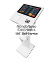 15.6" Indoor Self Service Queue Kiosk with Touch Screen Display