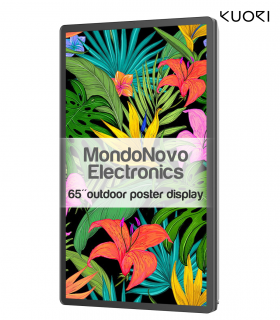 65" Kuori Outdoor Multimedia Display Poster - outdoor