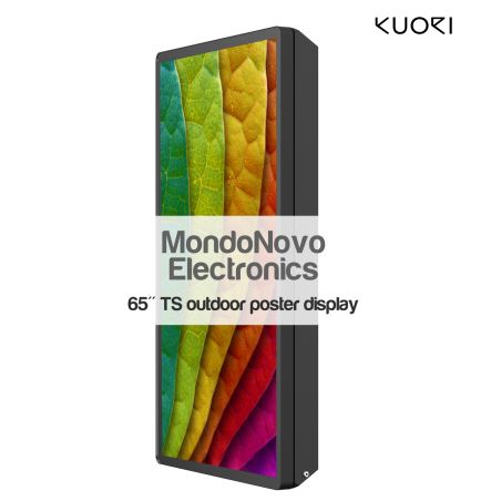 65" Kuori Interactive Outdoor Poster Display - outdoor