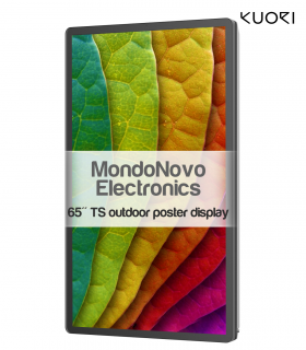 65" Kuori Interactive Outdoor Poster Display - outdoor