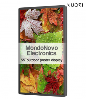 55" Kuori Outdoor Multimedia Display Poster - outdoor