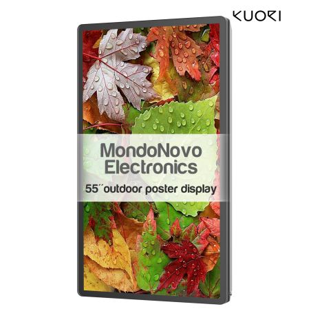 Póster de exhibición multimedia para exteriores Kuori de 55" - exterior