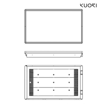 Póster interactivo Kuori de 55" para exteriores - exterior