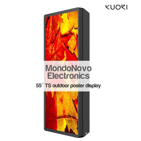 Póster interactivo Kuori de 55" para exteriores - exterior