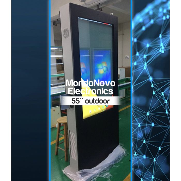 55" Multimedia Totem Outdoor