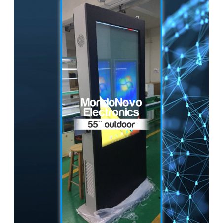 55" Multimedia Totem Outdoor