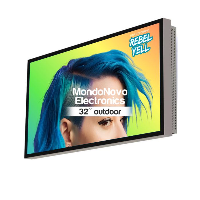 32" Outdoor Multimedia Poster Display - outdoor