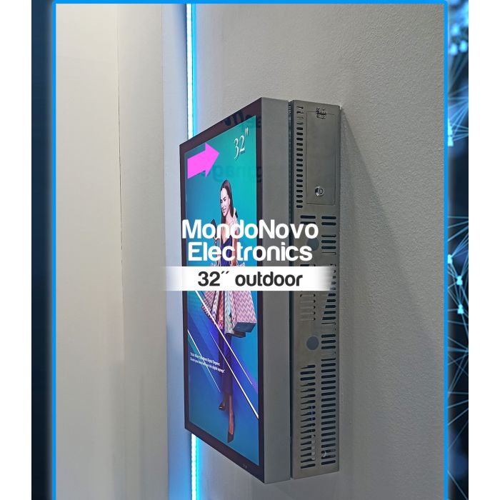 32" Outdoor Multimedia Poster Display - outdoor