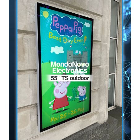 55" Poster Display Interattivo da Esterno - outdoor