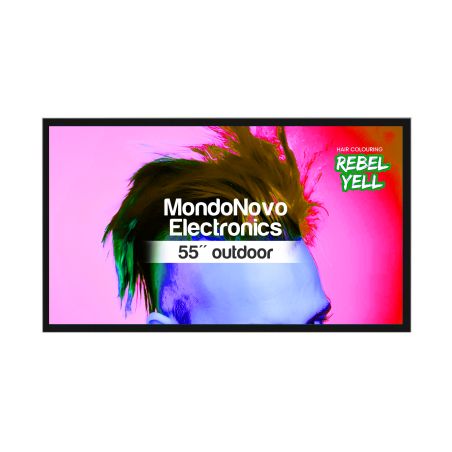 Póster de exhibición multimedia para exteriores de 55" - exterior