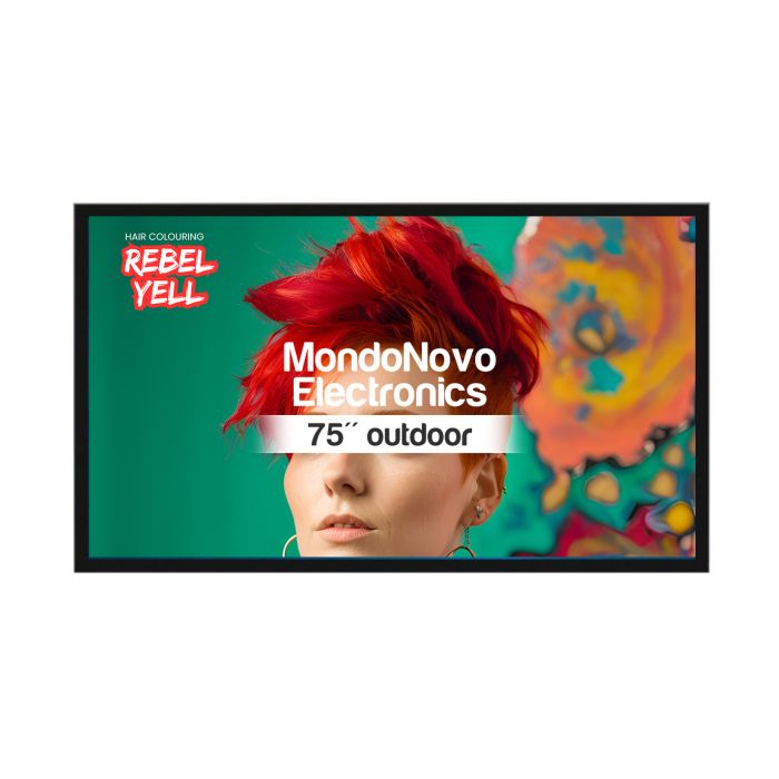 75" Poster Display Multimediale da Esterno - outdoor
