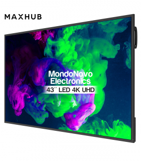 43" 4K UHD 500 nits MaxHub LED display