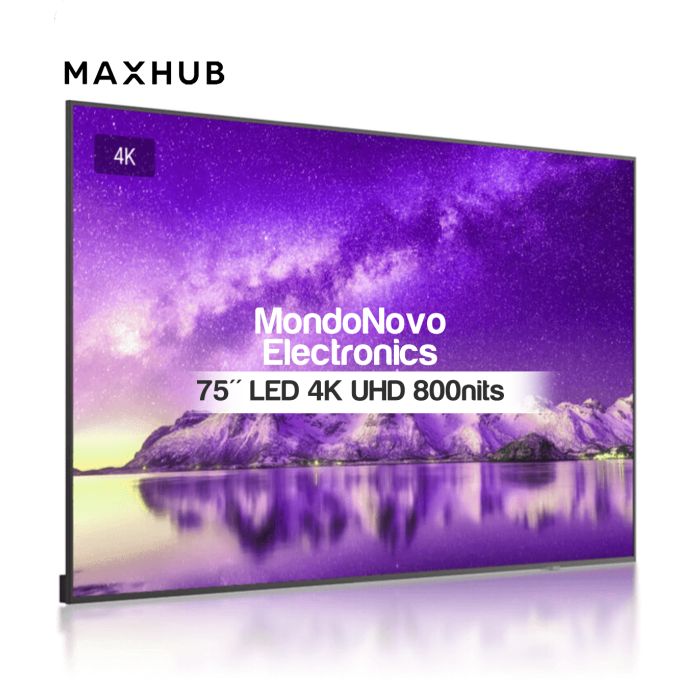 75" Display LED 4K UHD 800 nits MaxHub