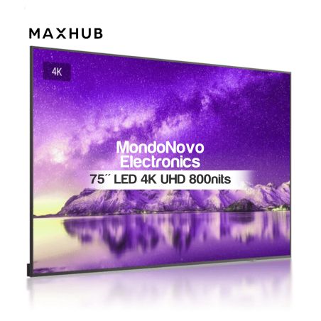 75" Display LED 4K UHD 800 nits MaxHub