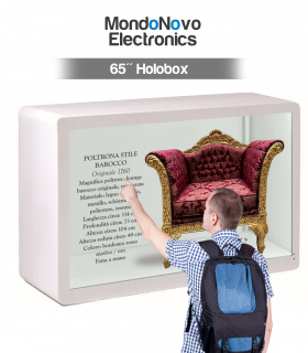 65" Holobox - Interactive 3D Holographic Transparent Showcase