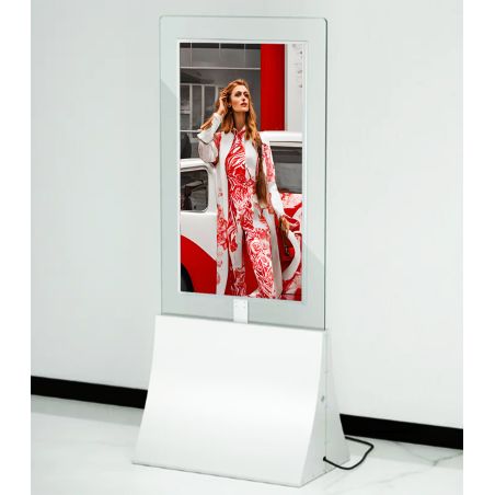 43" Indoor Double Sided Totem with Clear Panel - S Series