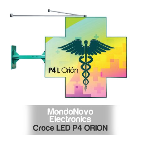 Cruz LED para Farmacia P4 L ORION FULL COLOR exterior IP65 1028x1028 COSMI