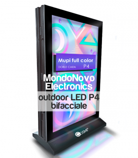 MUPI Totem LED Double Sided P4 240x400 px Outdoor - Cosmi