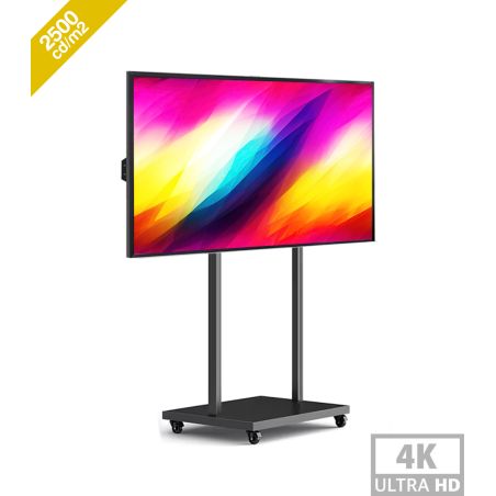 55" 4K 2500nits Android 11.0 Multimedia Totem - High Brightness for Showcase