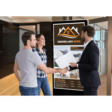 Bacheca Immobiliare - software de señalización digital para anuncios inmobiliarios