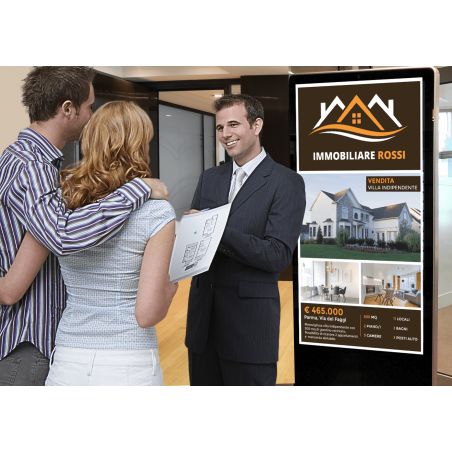 Bacheca Immobiliare - software de señalización digital para anuncios inmobiliarios